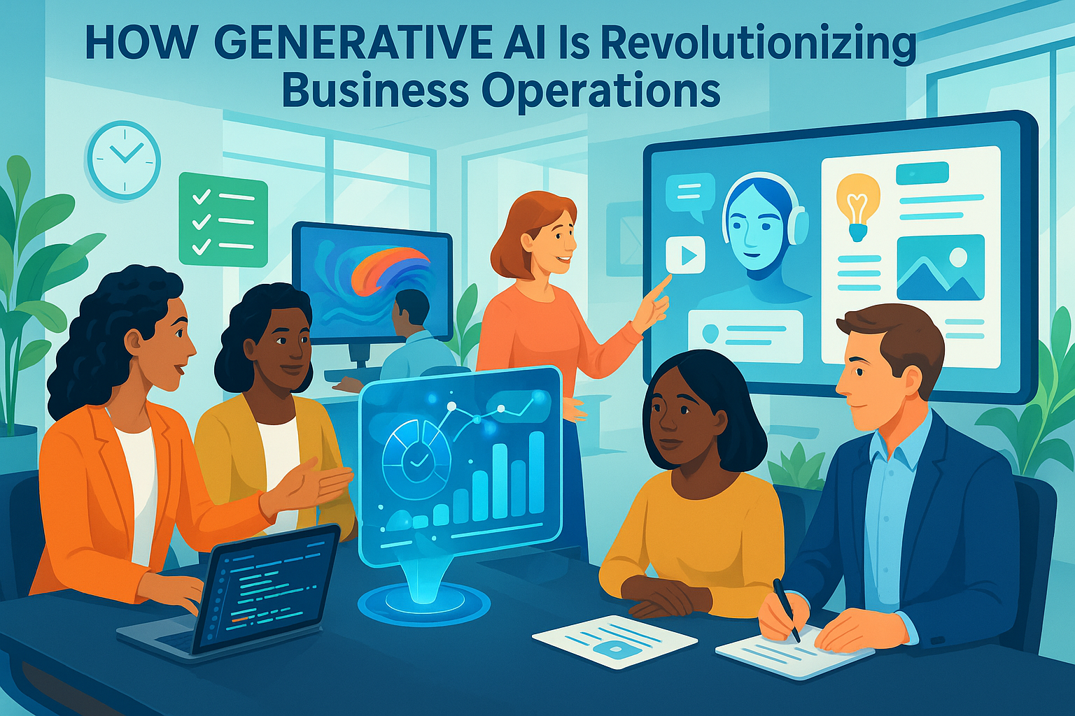 How Generative AI Is Revolutionizing Business Operations