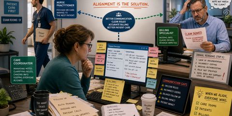 Healthcare's Real Problem Isn't Staffing. It's Notes, Roles, and Billing That Don't Agree
