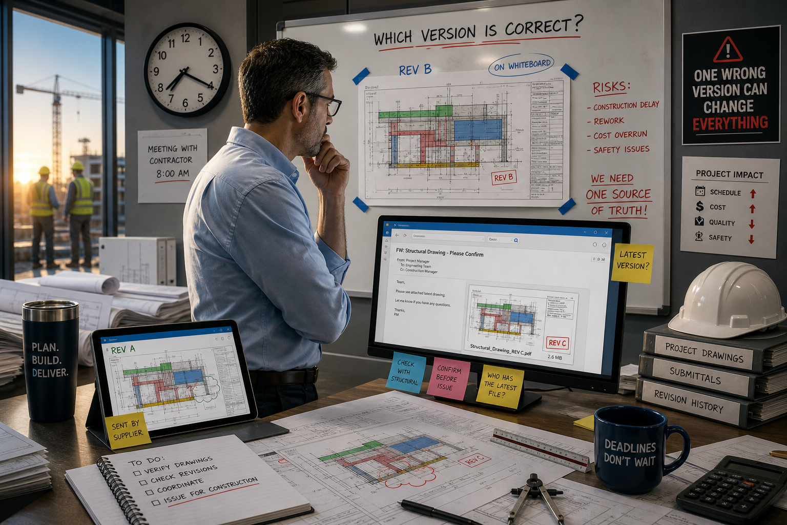 Engineering Teams Don't Need More Folders. They Need One Current Set of Drawings
