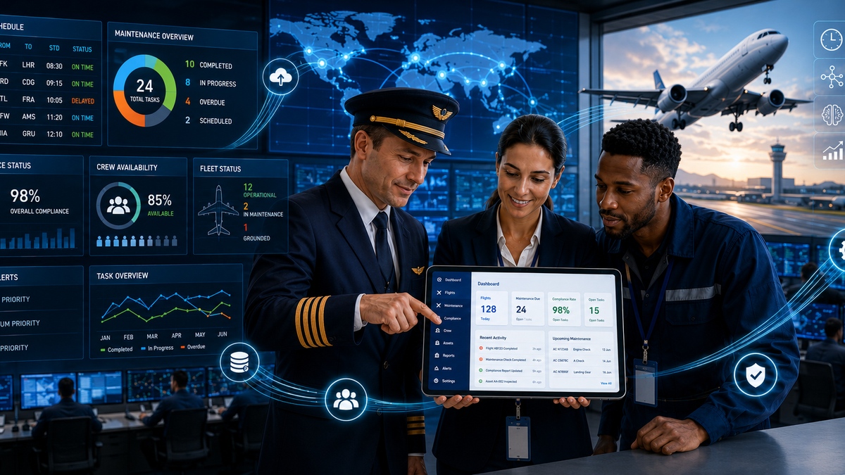 Streamline Aviation Operations with Centralized Management Tools