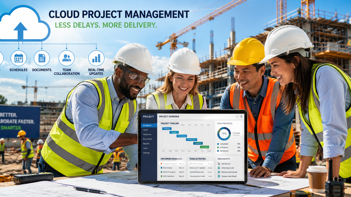 Reduce Construction Delays with Cloud Project Management