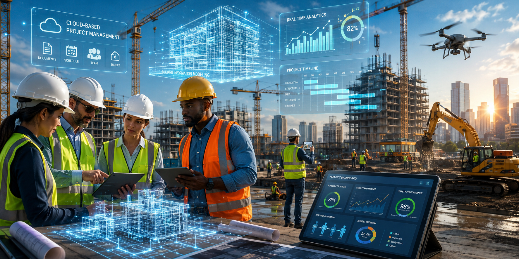 Construction's Digital Revolution Starts Now: Building Smarter, Faster, and More Efficient Projects