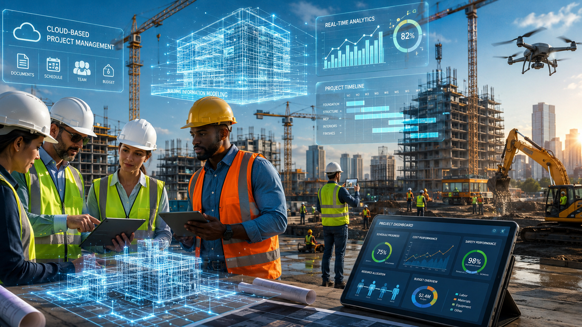 Construction's Digital Revolution Starts Now: Building Smarter, Faster, and More Efficient Projects