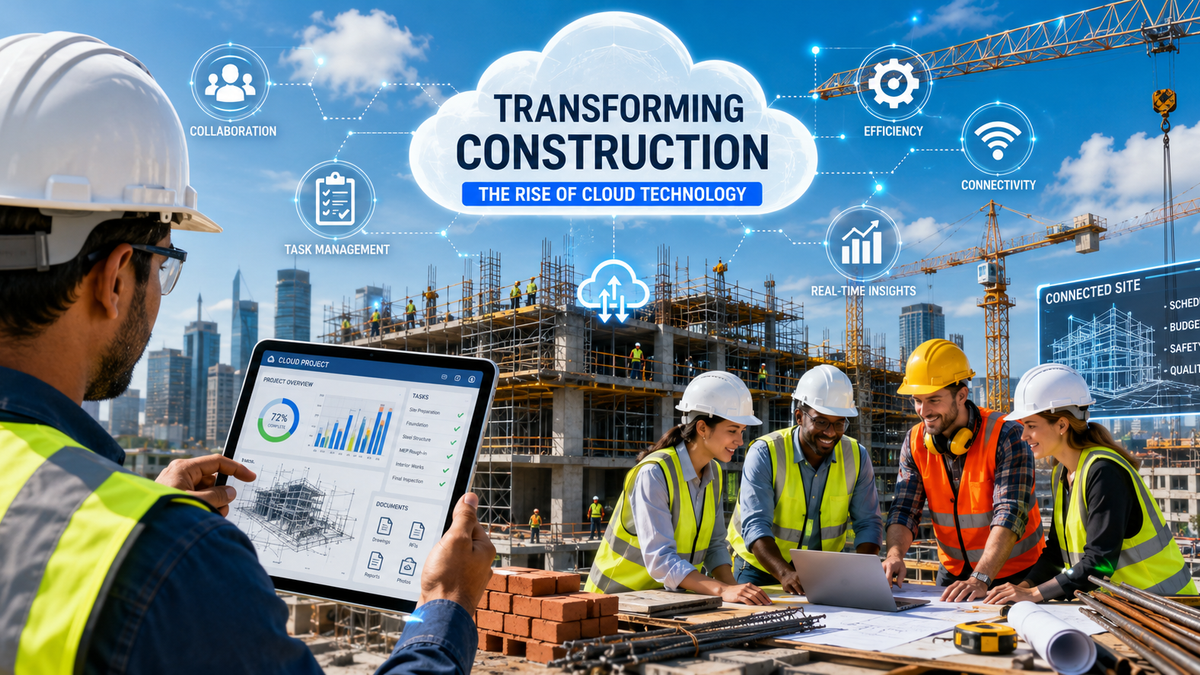 Transforming Construction: The Rise of Cloud Technology