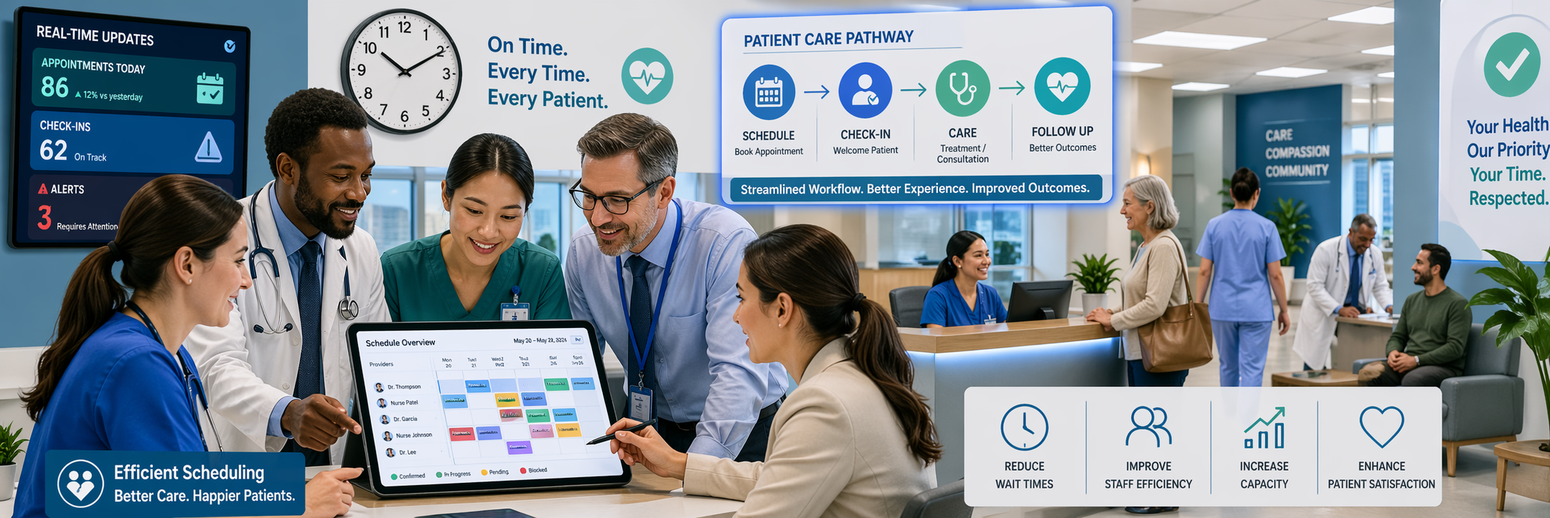 Healthcare Scheduling That Keeps the Clinic on Time