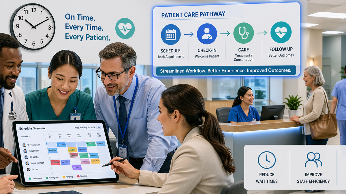 Healthcare Scheduling That Keeps the Clinic on Time