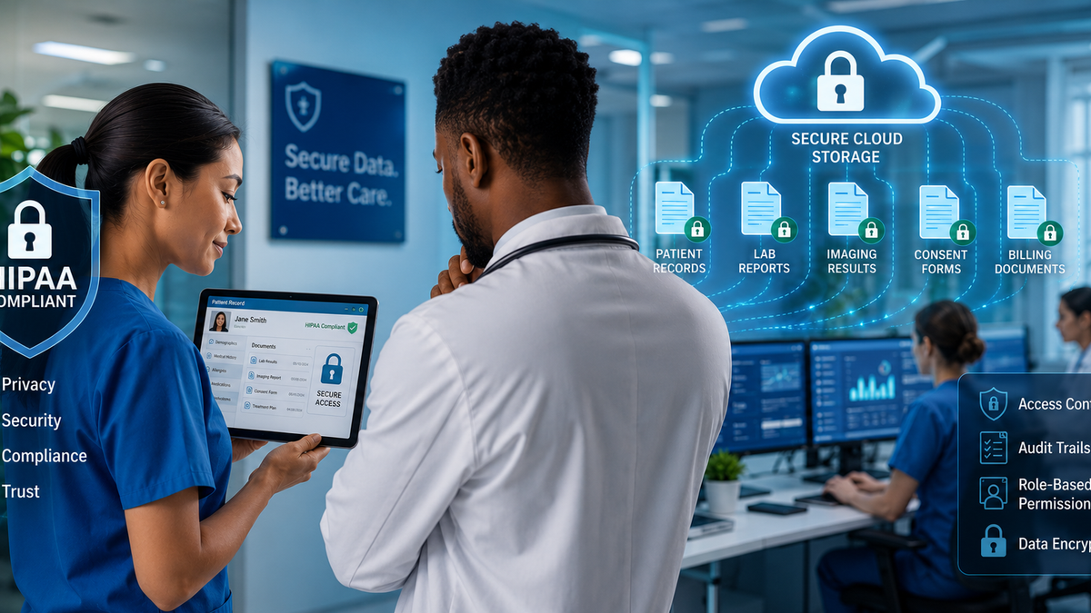 HIPAA Document Management That Protects Patient Files