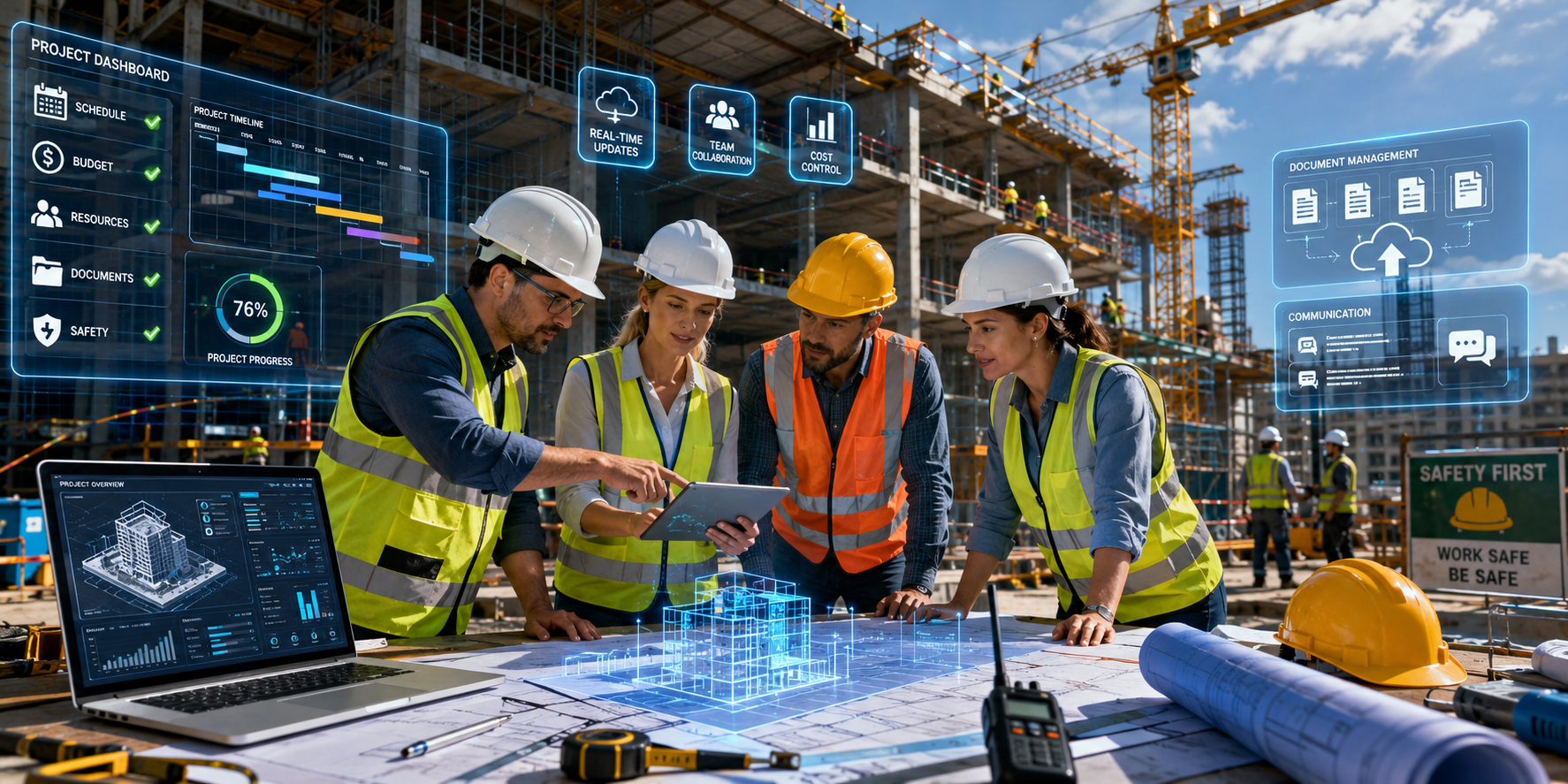 Revolutionize Construction Projects with Custom Software Solutions
