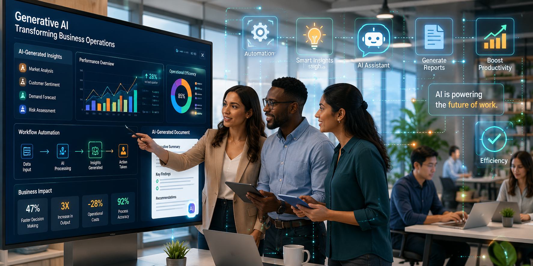 Generative AI: Boost Productivity and Efficiency with Intelligent Automation
