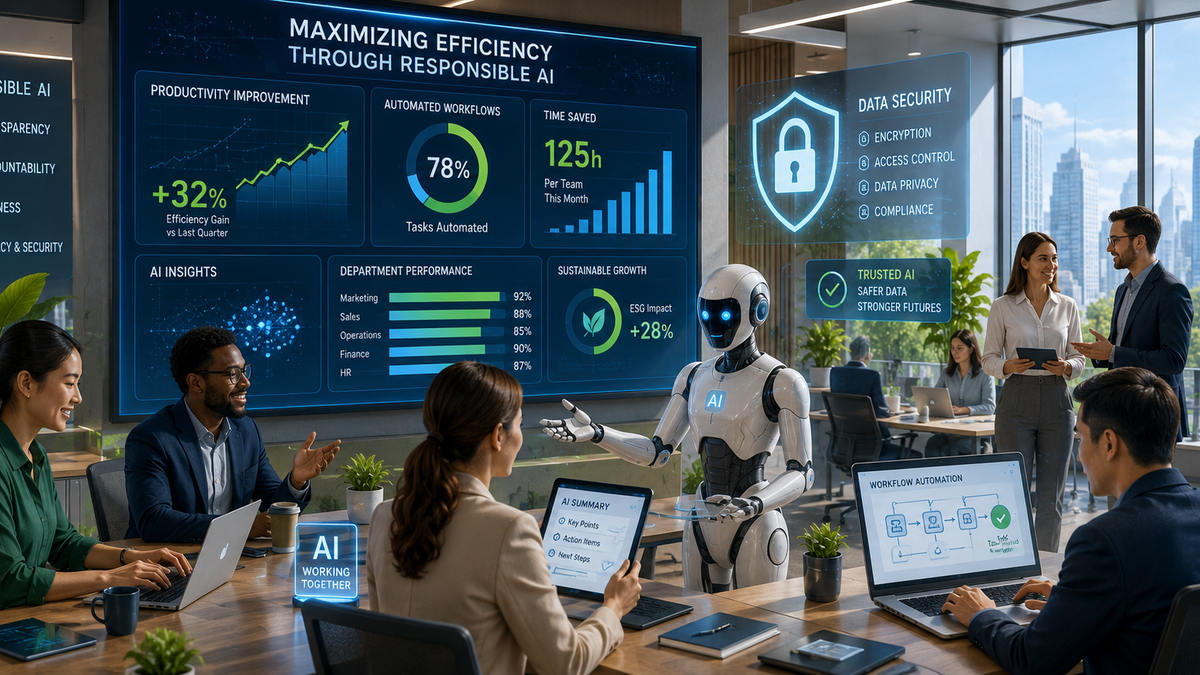 Maximize Efficiency: Leverage AI Responsibly in Organizations