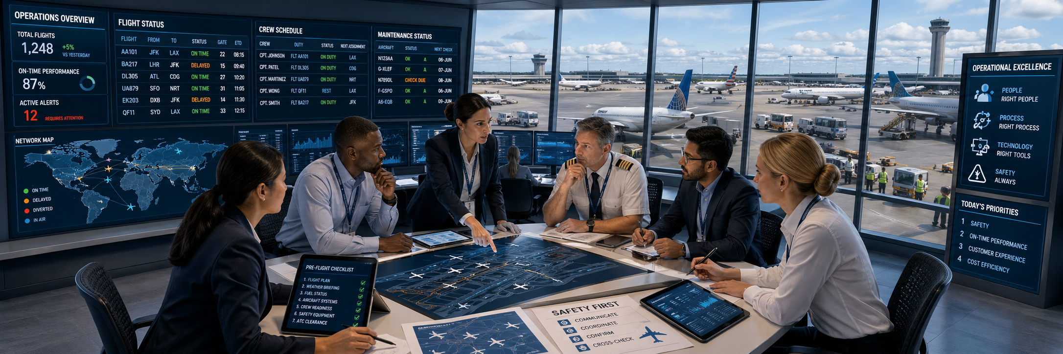 Mastering Aviation Resource Management for Operational Success
