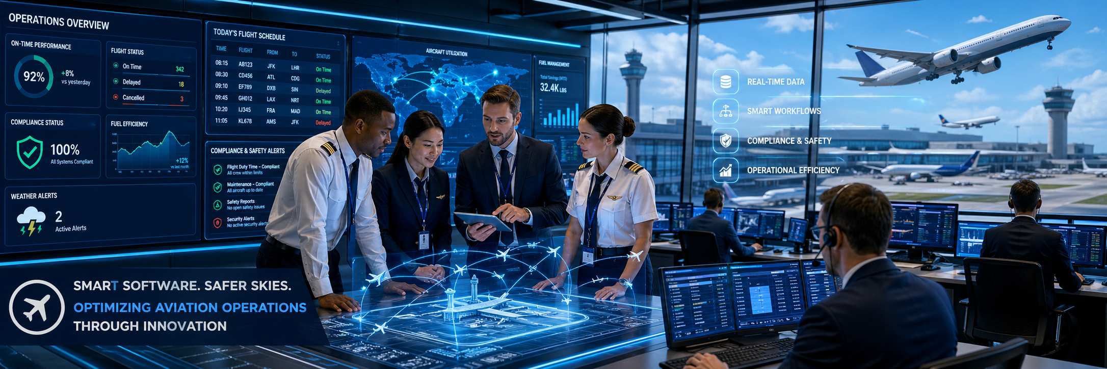 Optimize Aviation Operations with Custom Software Solutions