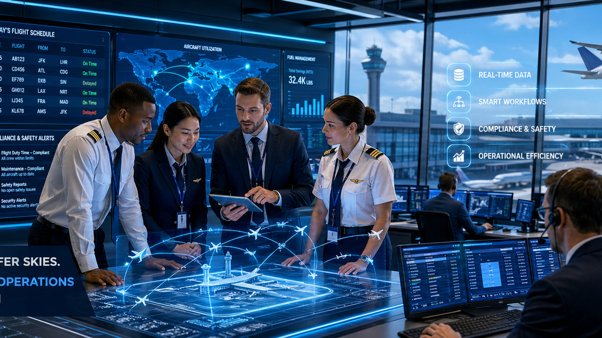 Optimize Aviation Operations with Custom Software Solutions