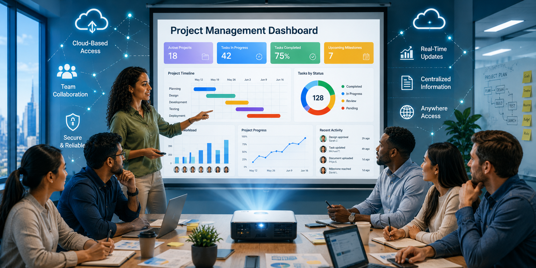 SaaS at Your Fingertips: How Cloud-Based Solutions Transform Project Management and Planning