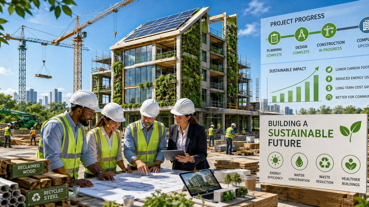 Green Building: How Better Project Management Supports Sustainable Construction