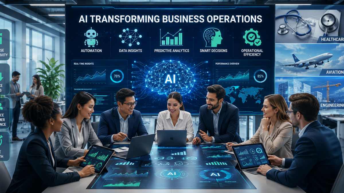 How Artificial Intelligence Is Transforming Business Operations Through Smarter Automation