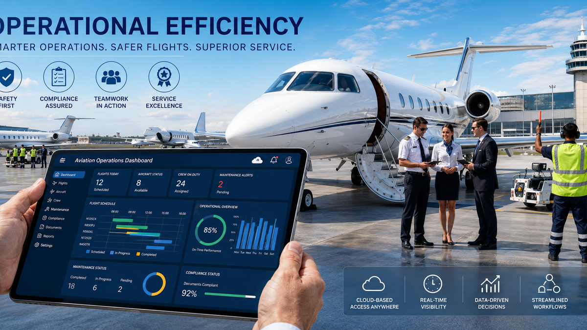 The Private Aviation Advantage: Why Structured Scheduling and Operational Systems Matter
