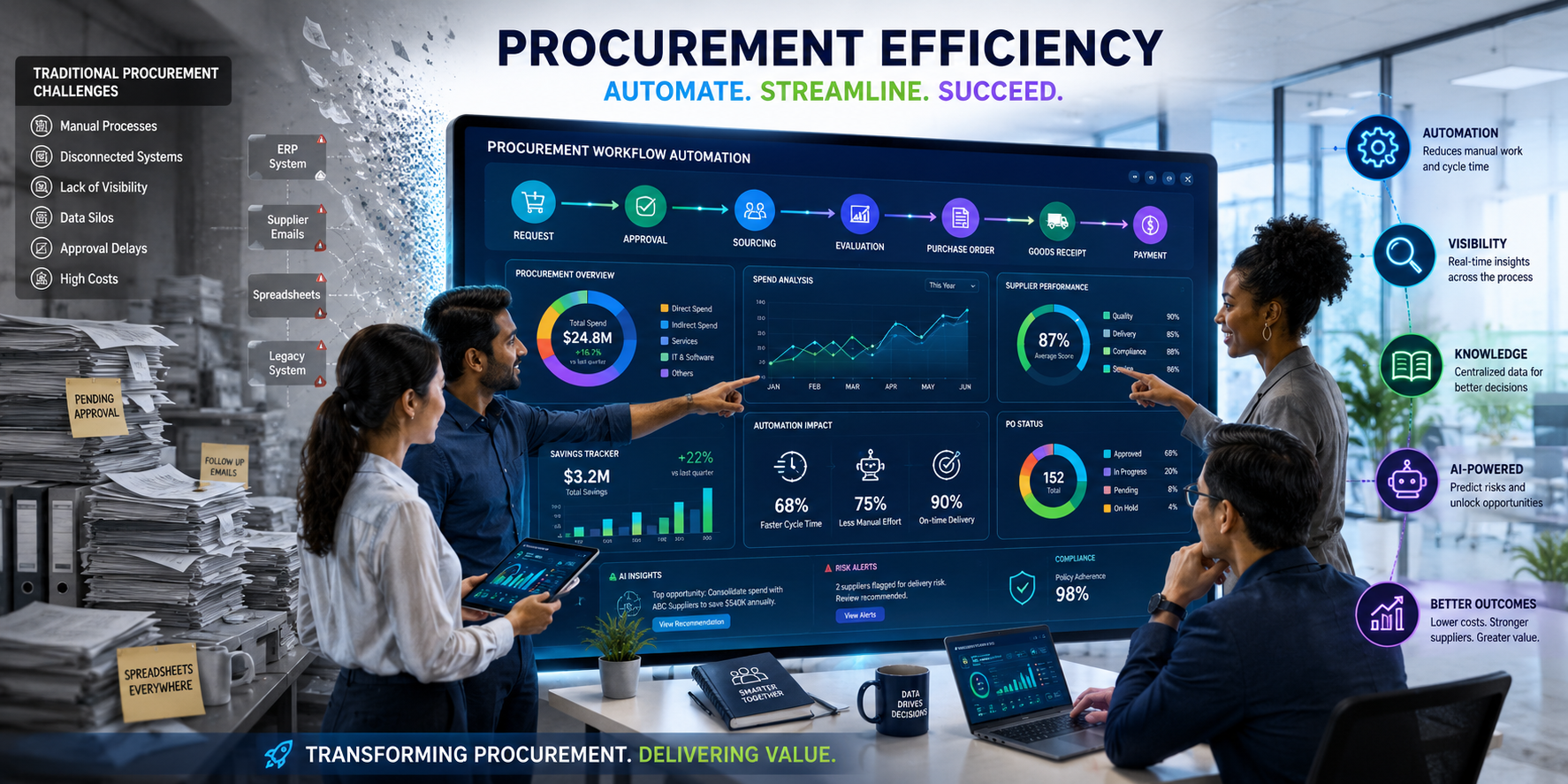 Boost Procurement Efficiency with Workflow Automation Today