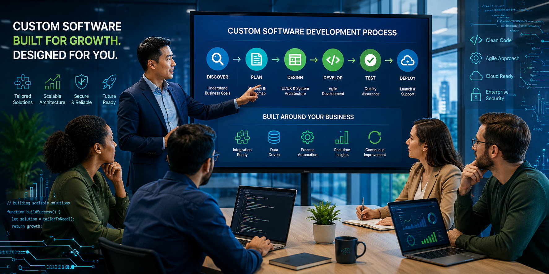 FAQ on Custom Software Development for Growing Enterprises