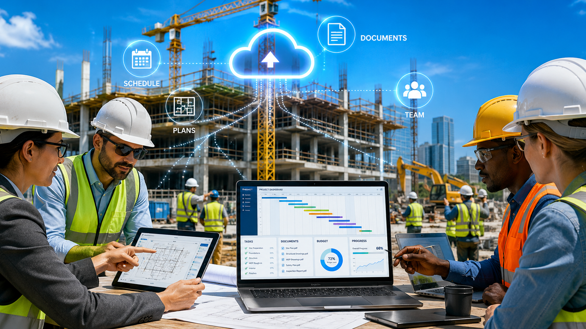 How Cloud Project Management Enhances Construction Delivery