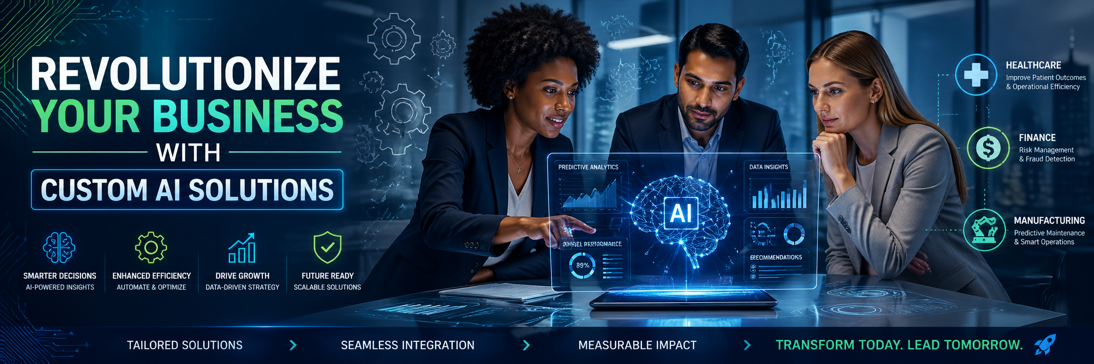 Revolutionize Your Business with Custom AI Solutions