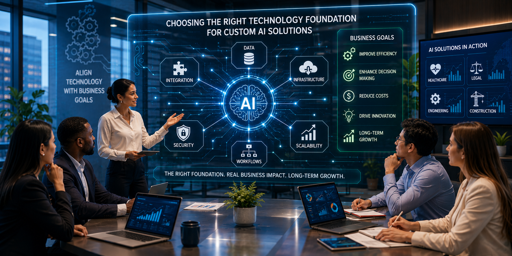 Choosing the Right Technology Foundation for Custom AI Solutions