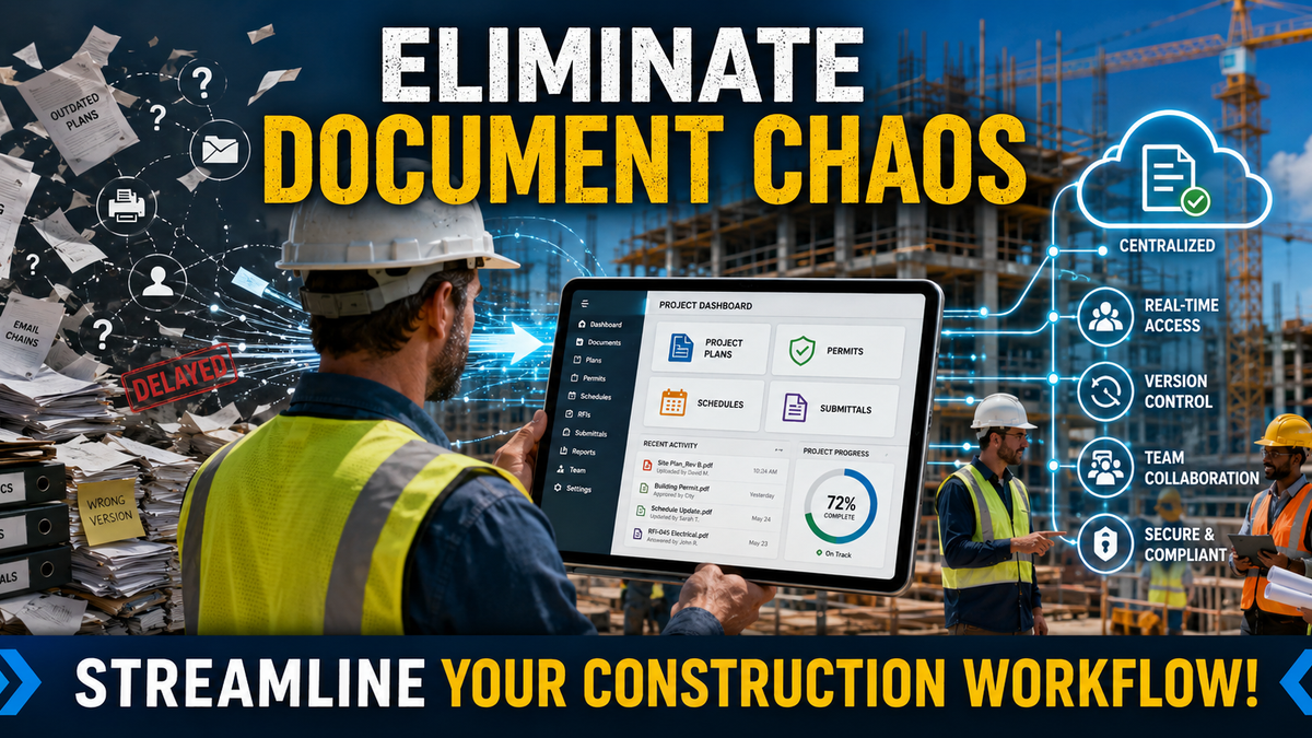 Eliminate Document Chaos: Essential for Construction Teams