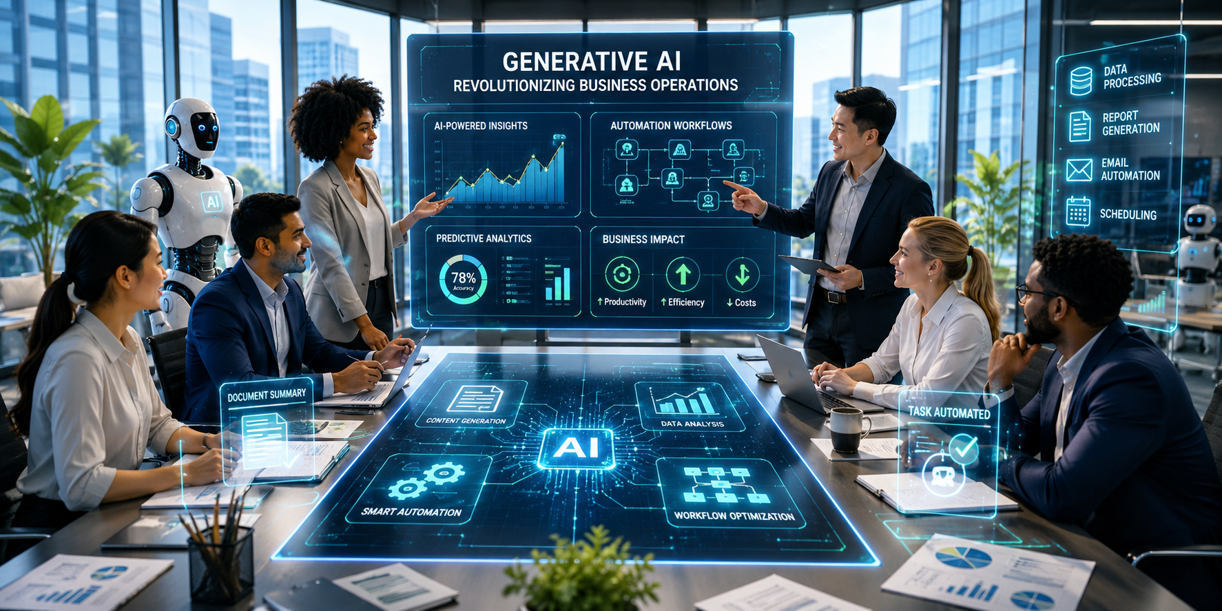 How Generative AI Is Revolutionizing Business Operations