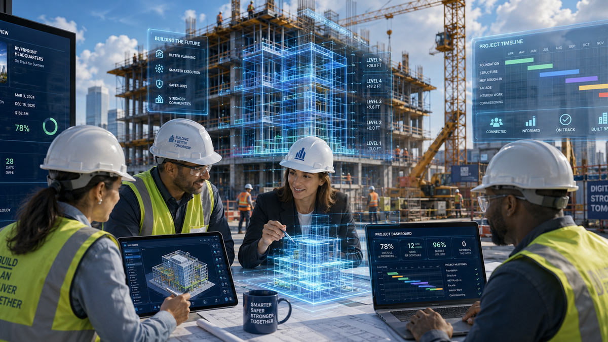 How Digital Construction Management Is Transforming Modern Building Projects