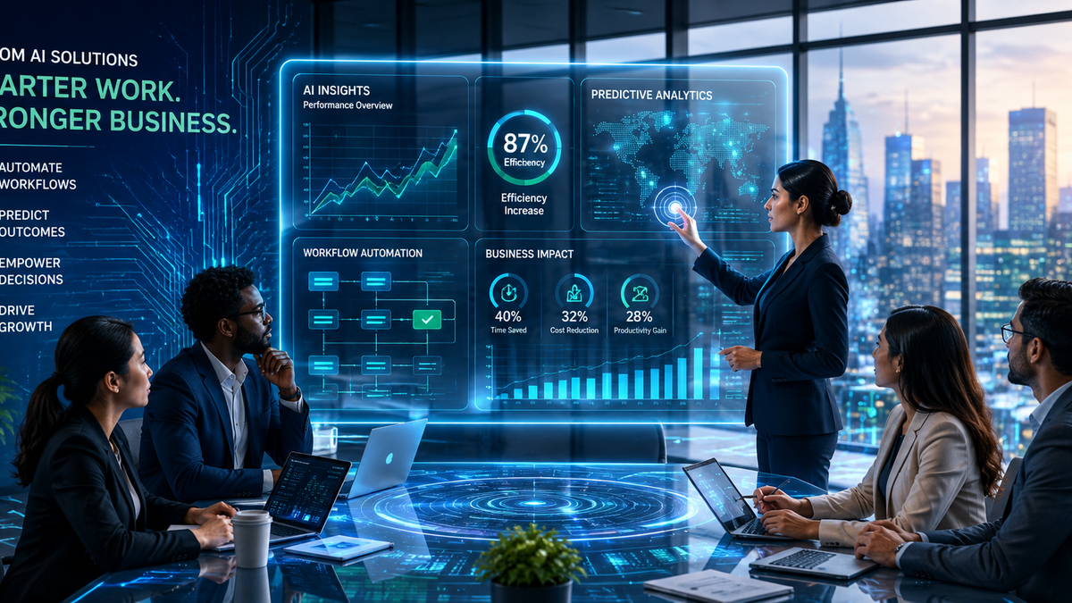 Boost Efficiency with Custom AI Solutions for Businesses