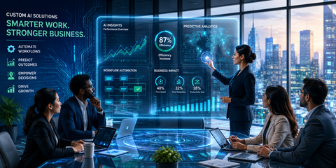 Boost Efficiency with Custom AI Solutions for Businesses