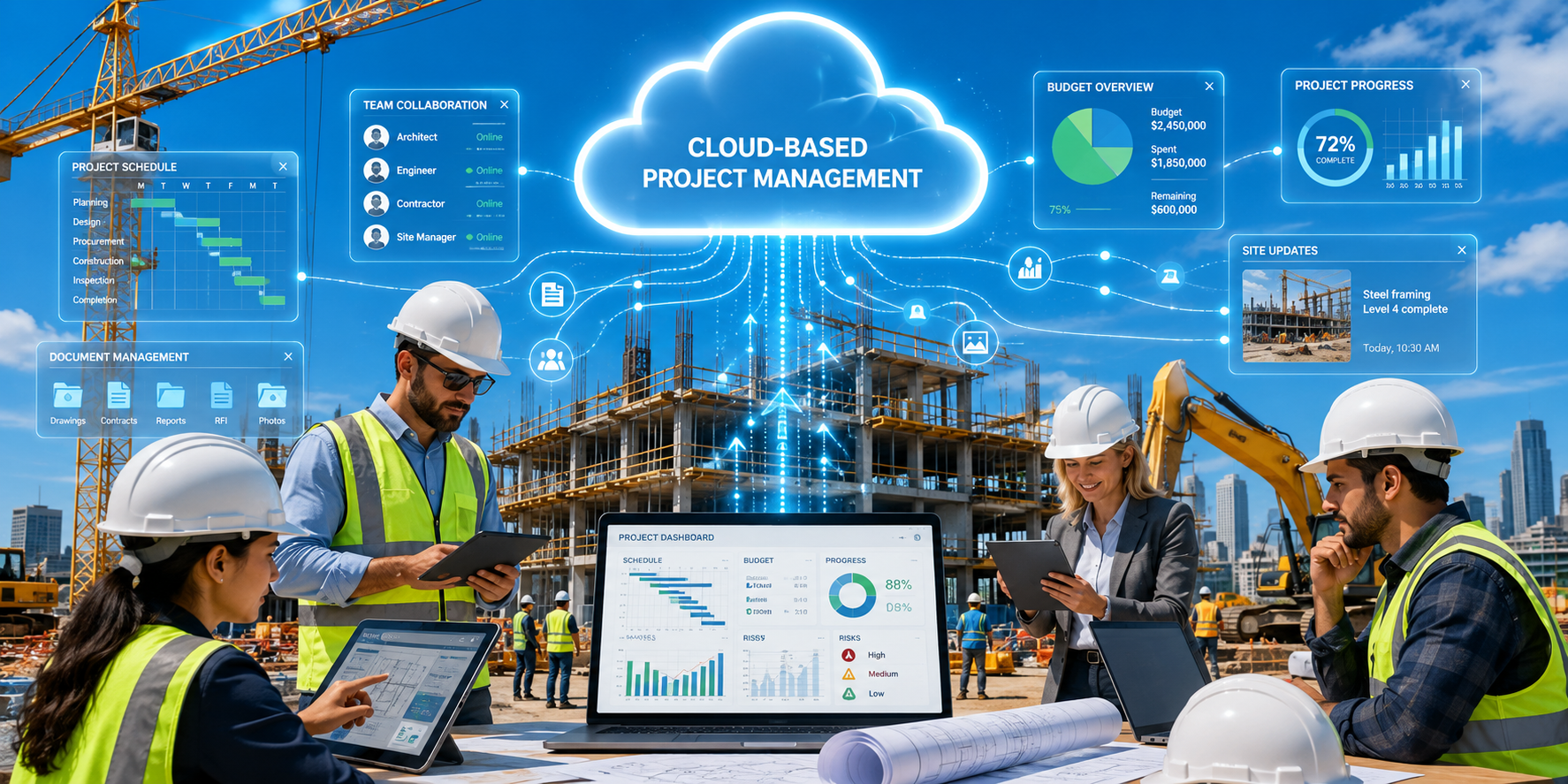 Why Forward-Thinking Construction Firms Are Moving to the Cloud