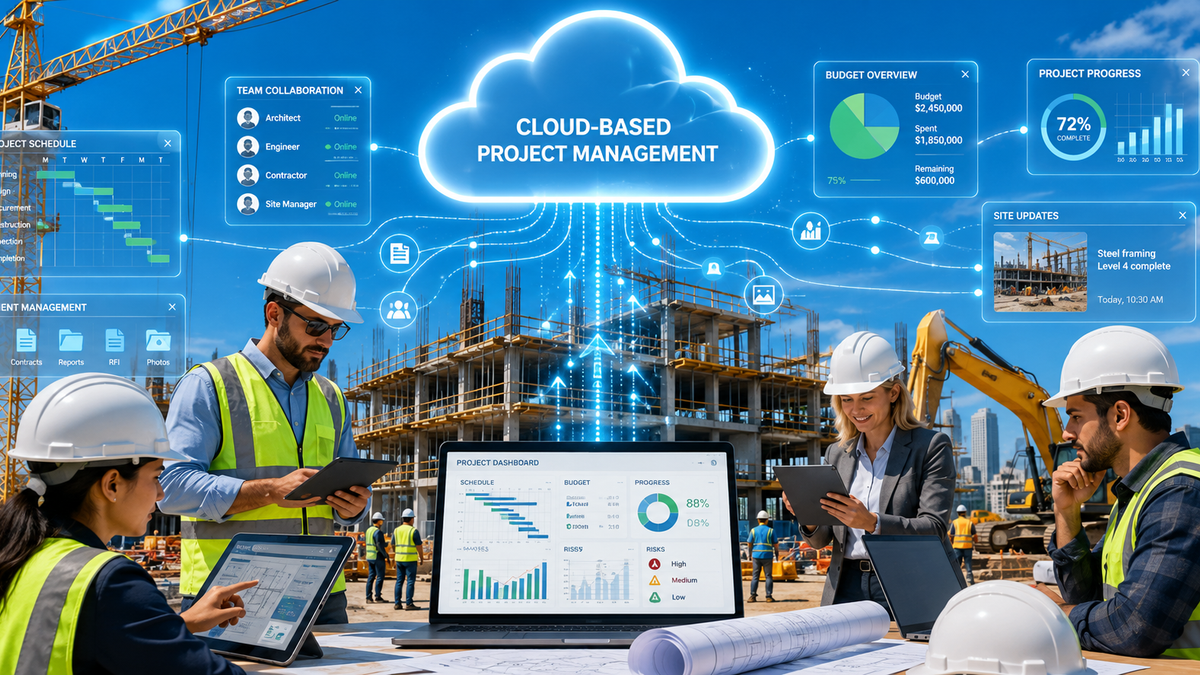 Why Forward-Thinking Construction Firms Are Moving to the Cloud