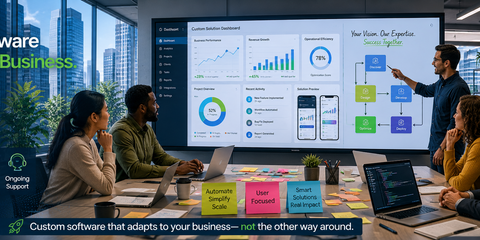 Custom Software Solutions: Building Technology Around Your Business Needs
