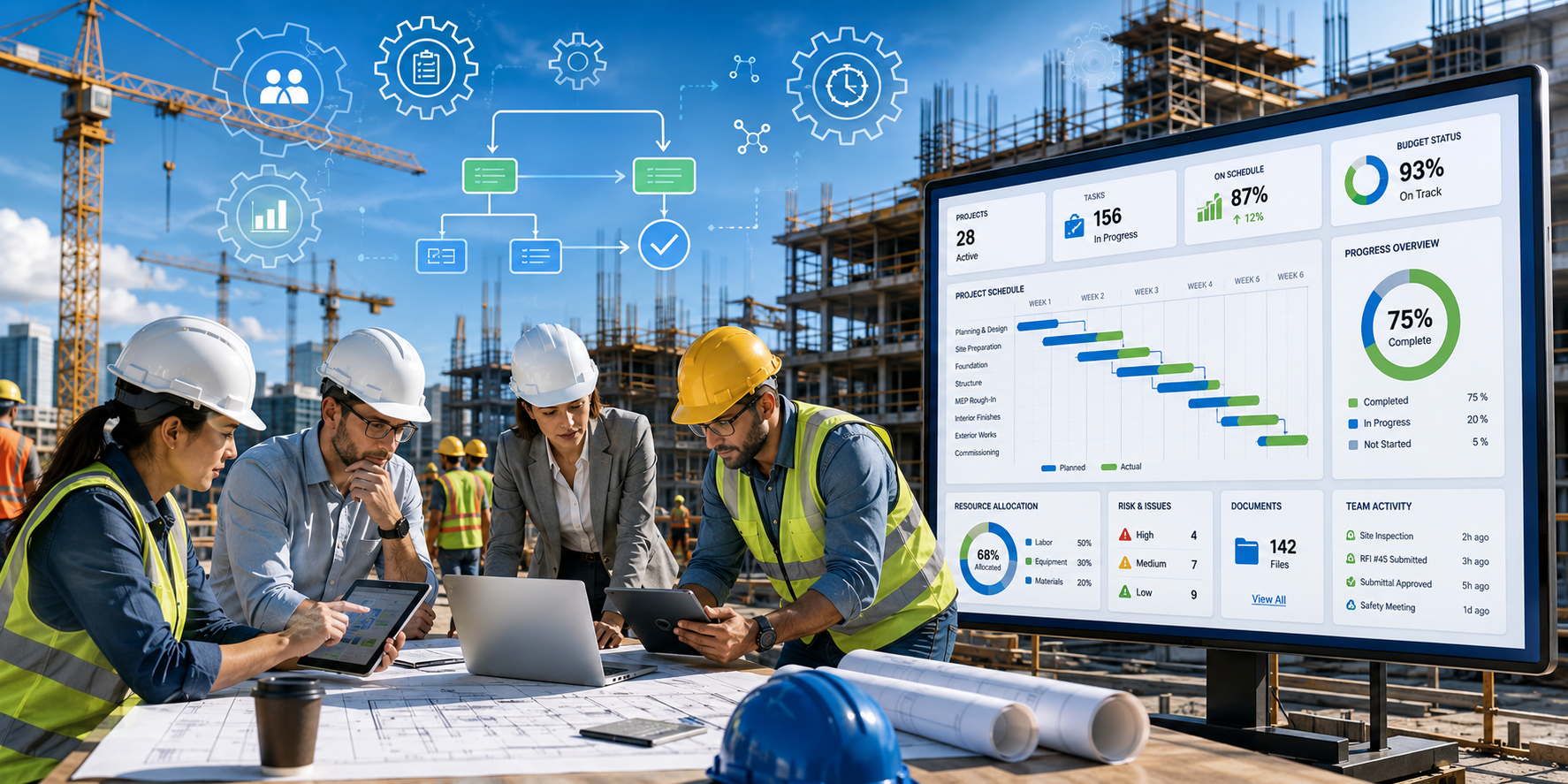Construction Project Management: Improving Scheduling, Productivity, and Project Efficiency