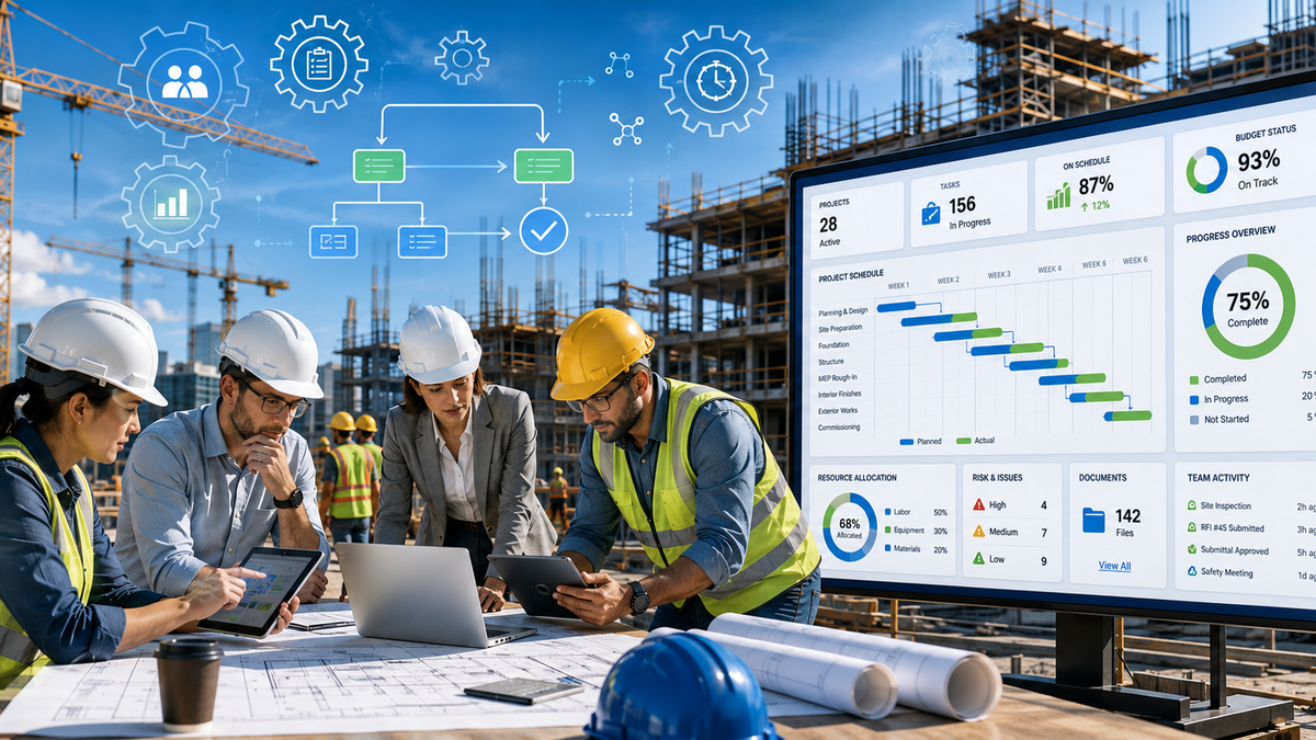 Construction Project Management: Improving Scheduling, Productivity, and Project Efficiency