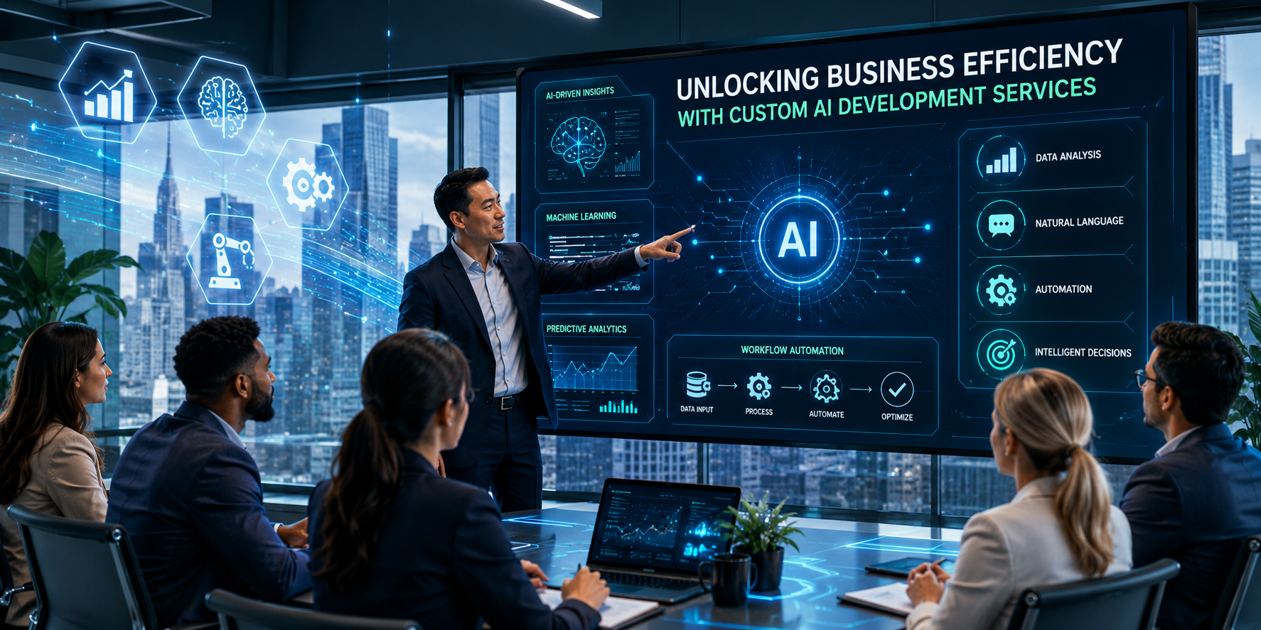 Unlock Business Efficiency with Custom AI Development Services