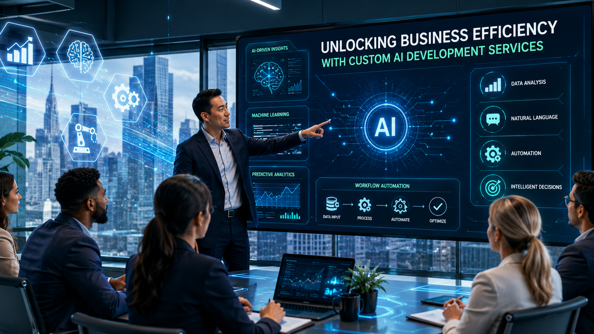Unlock Business Efficiency with Custom AI Development Services