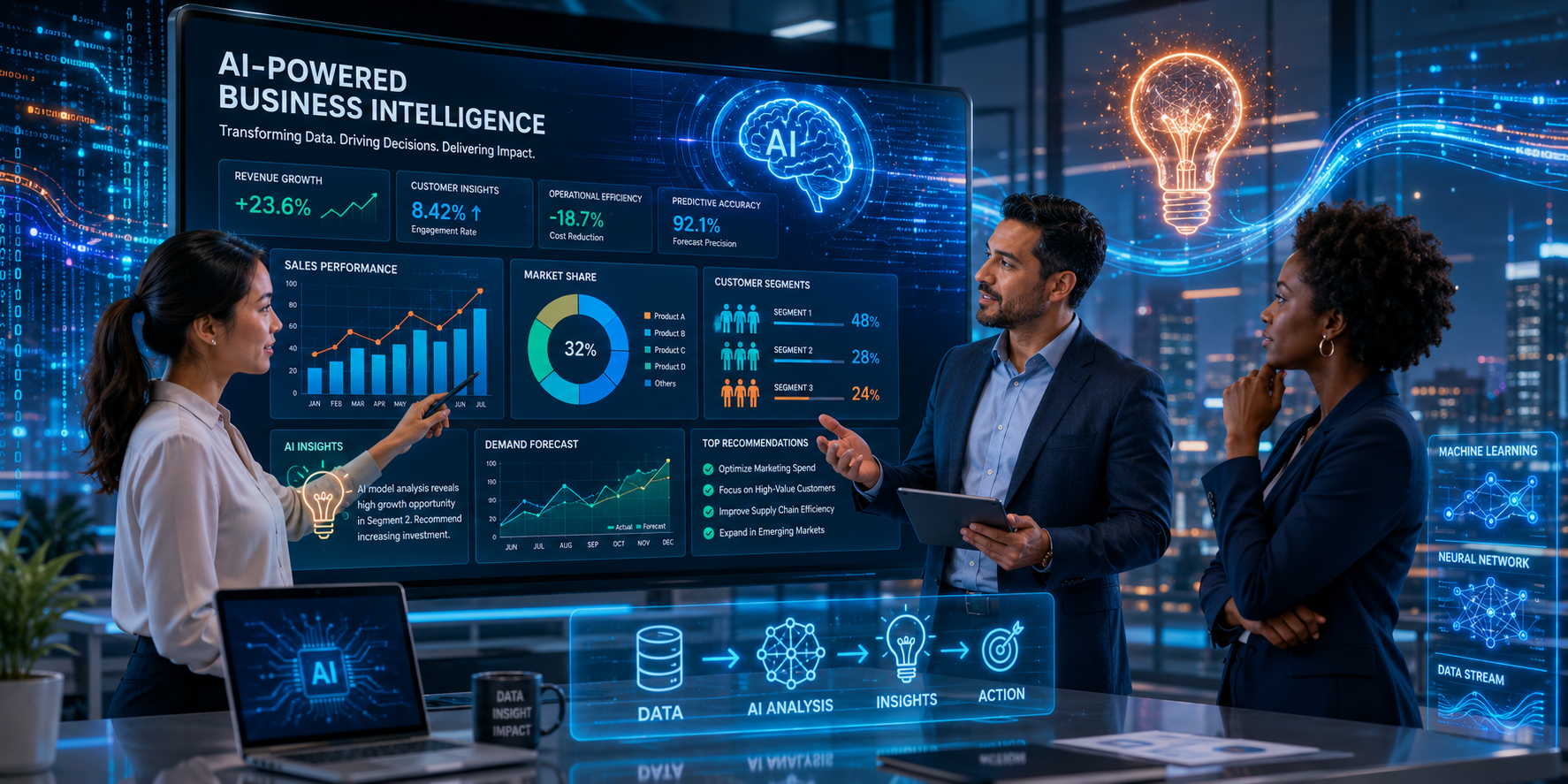 Unlocking Smarter Decisions with AI-Powered Business Intelligence