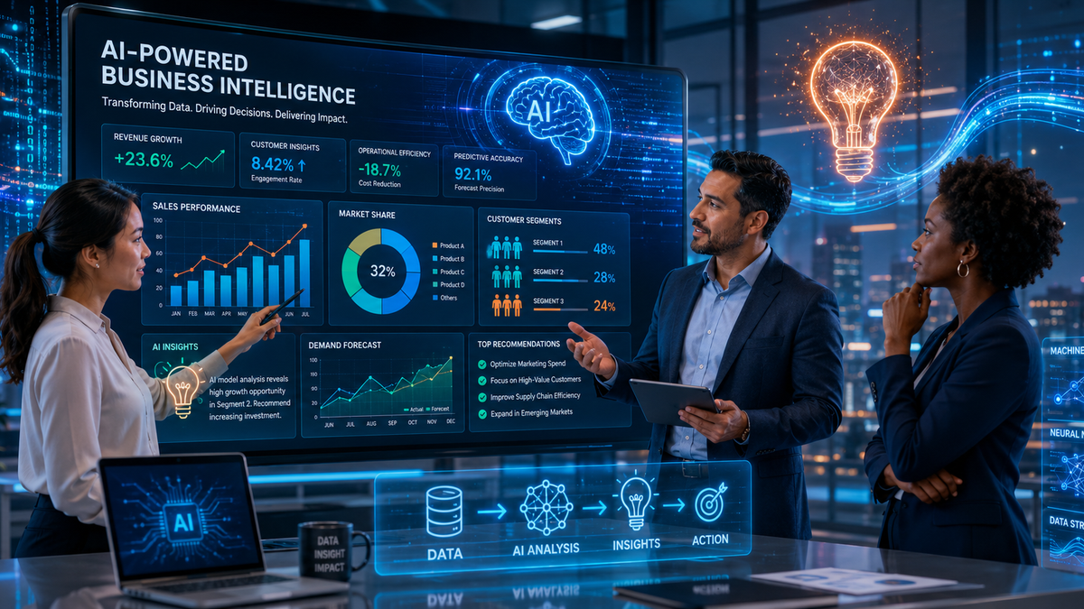 Unlocking Smarter Decisions with AI-Powered Business Intelligence