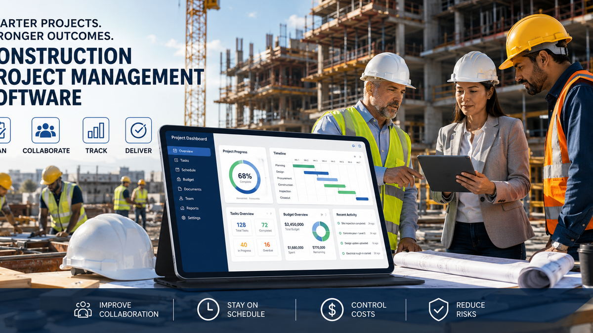 Construction Project Software from Start to Finish