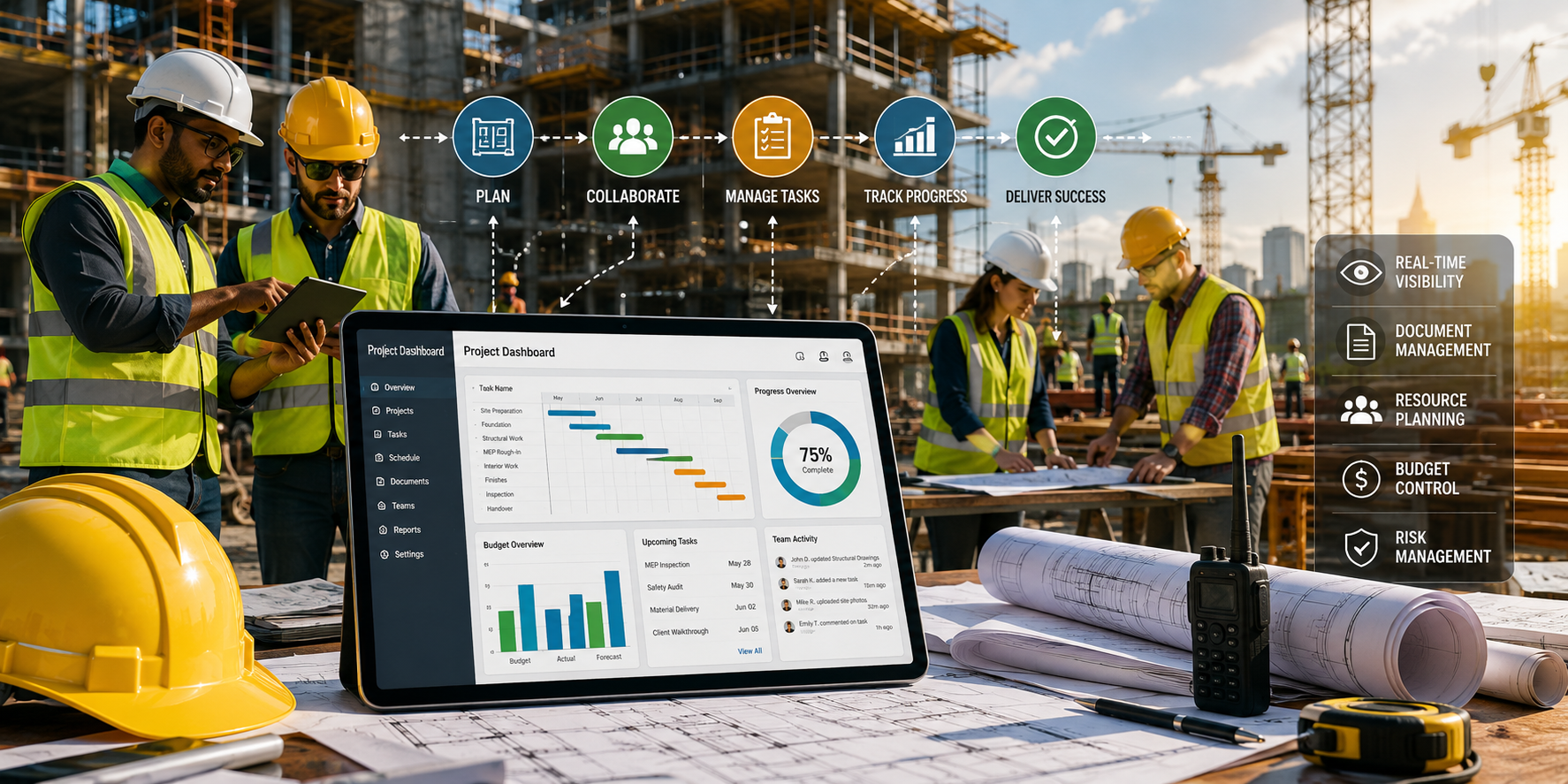 Streamline Construction Projects with Custom Project Management Solutions