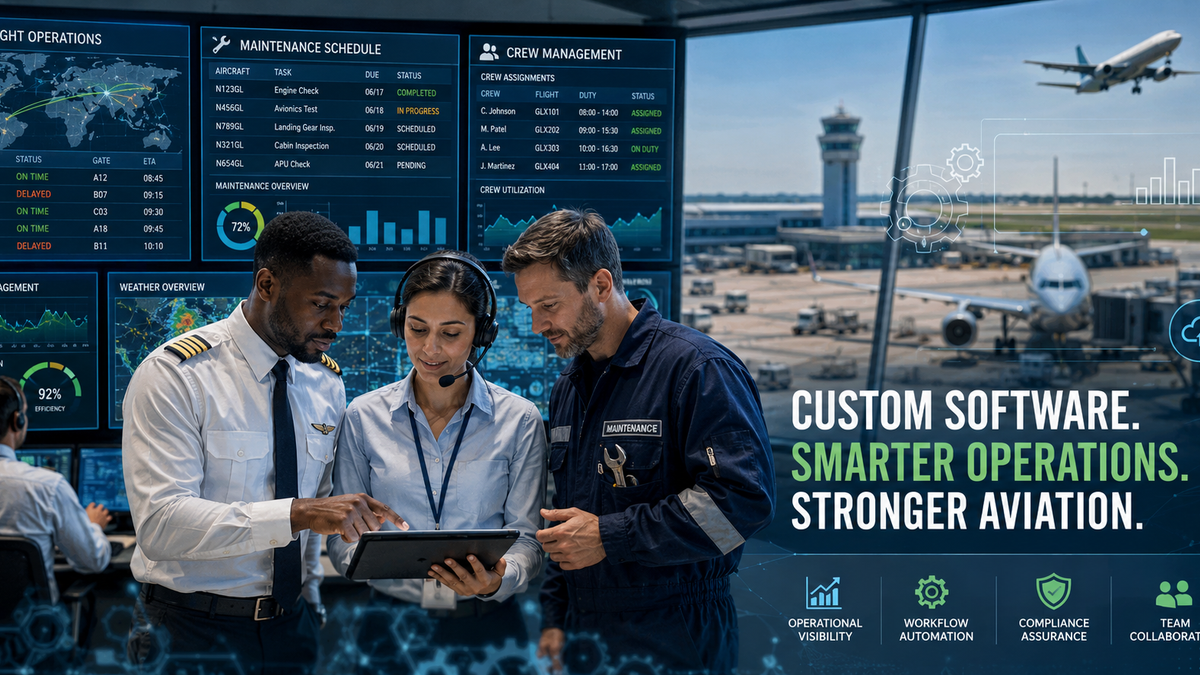 Enhancing Efficiency in Aviation with Tailored Software