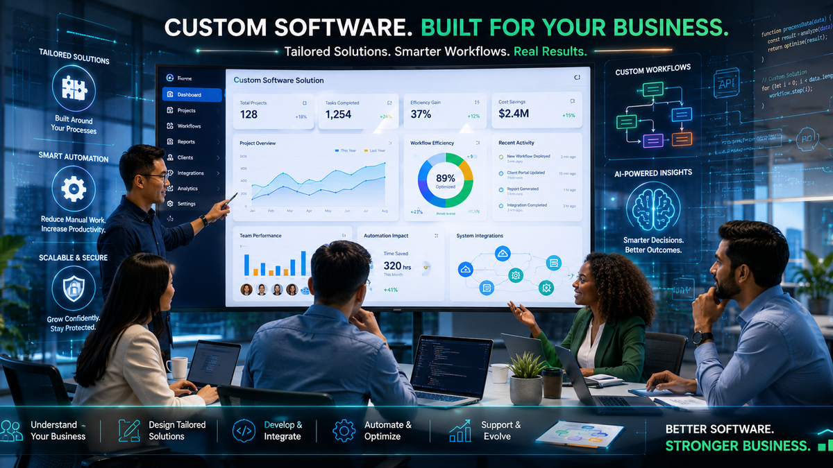 GLXY Custom Software Development FAQ: Common Questions Businesses Ask Before Building a Custom Solution