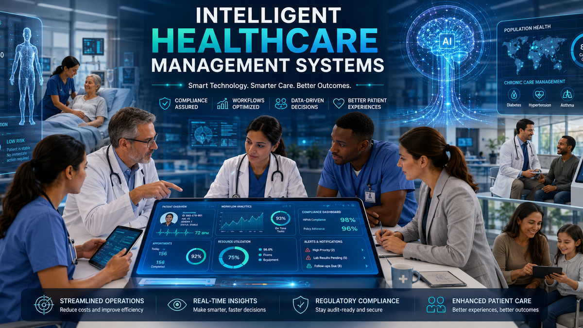 Intelligent Healthcare Management Systems: Custom Healthcare Software Development Solutions by GLXY Software