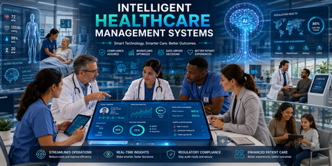 Intelligent Healthcare Management Systems: Custom Healthcare Software Development Solutions by GLXY Software
