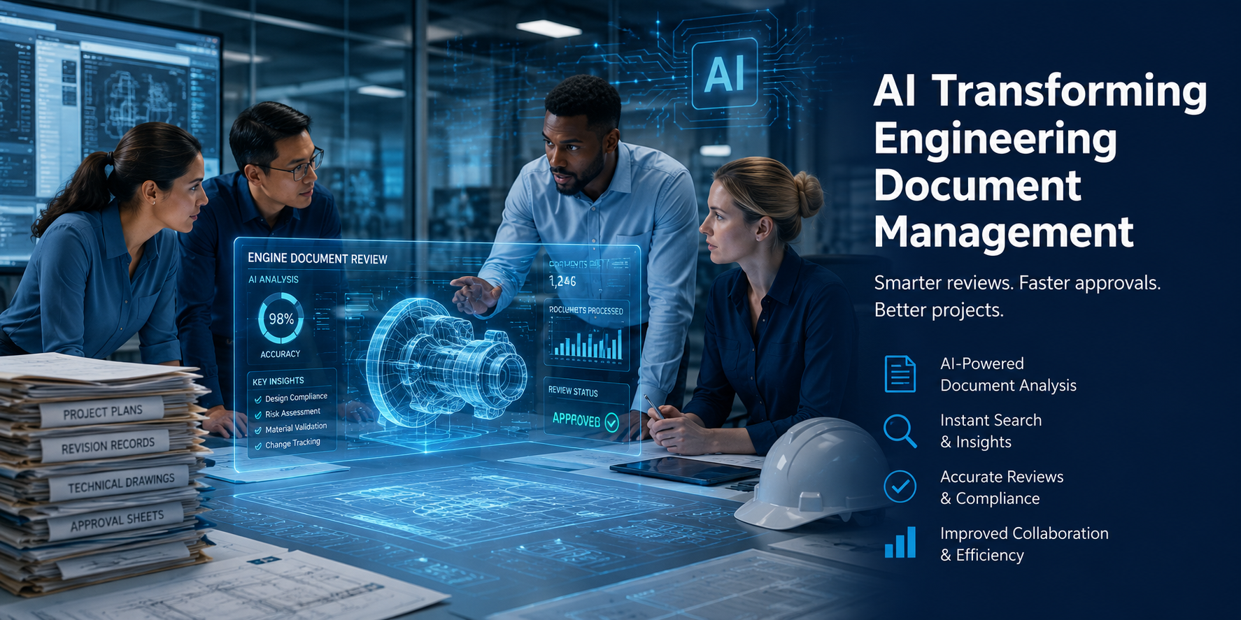 Streamline Engineering Document Review with the Power of Artificial Intelligence
