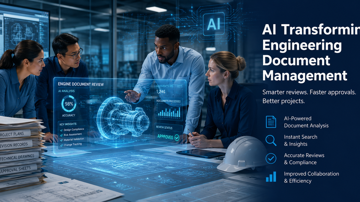 Streamline Engineering Document Review with the Power of Artificial Intelligence