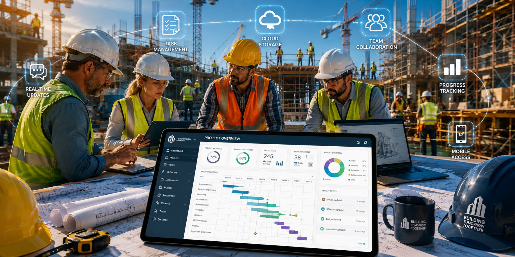 Smarter Construction Project Management with Custom Software Solutions