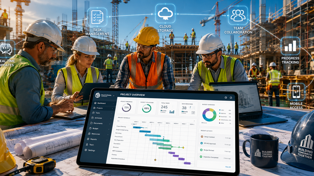 Smarter Construction Project Management with Custom Software Solutions
